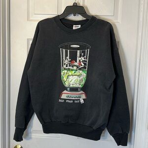 Vintage 1990s Bad Frog Day Sweatshirt • Made in USA • Graphic • L